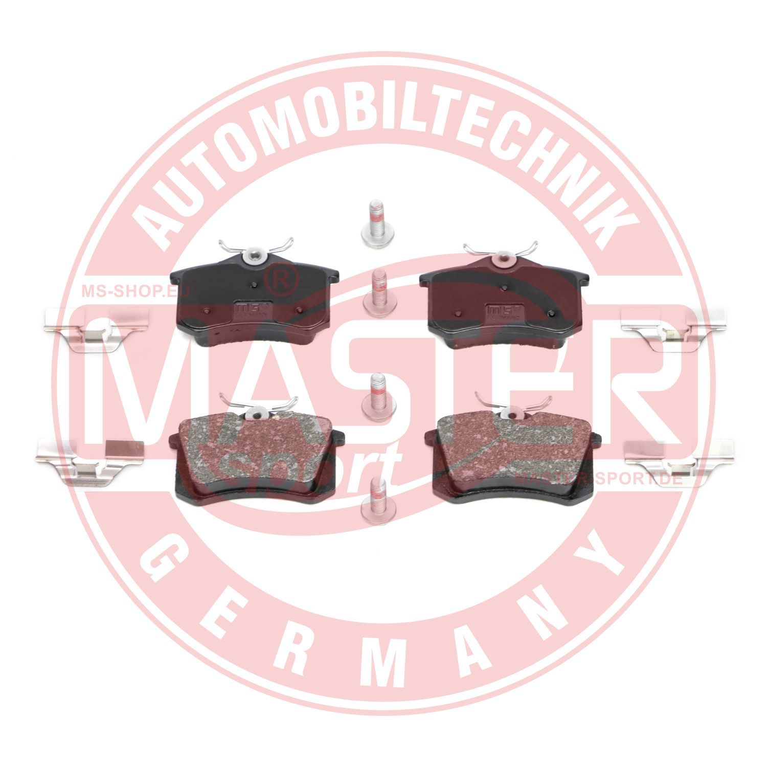 Obrázok Sada brzdových platničiek kotúčovej brzdy MASTER-SPORT GERMANY Bavarian Brake System K6028942